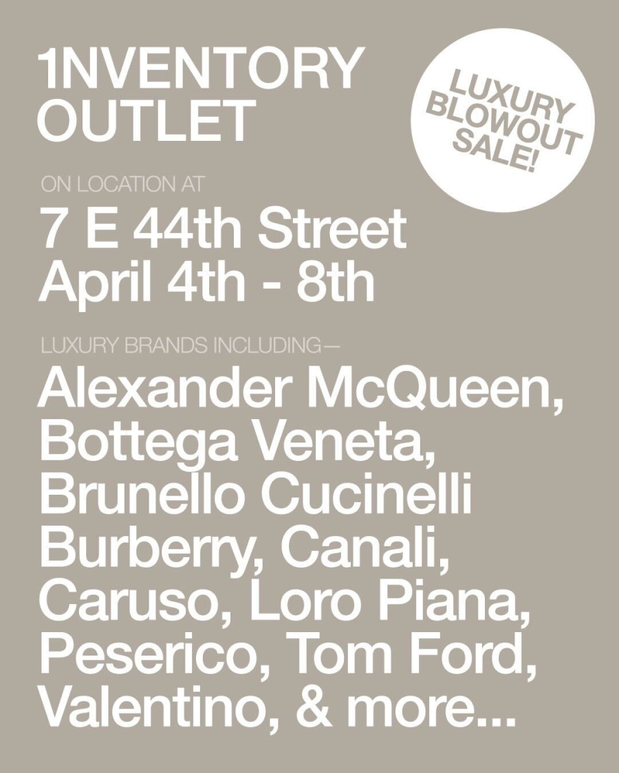 1nventory Luxury Blowout Sale