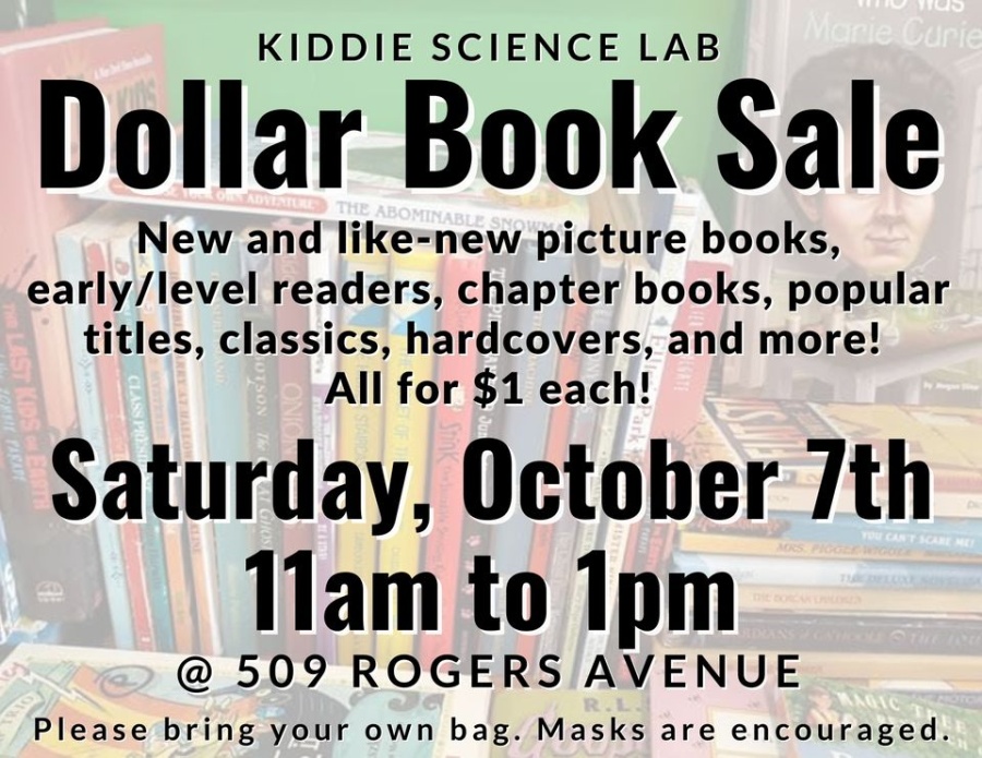 Kiddie Science Dollar Book Sale