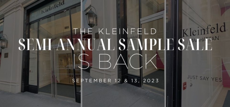 Kleinfeld Semi Annual Sample Sale