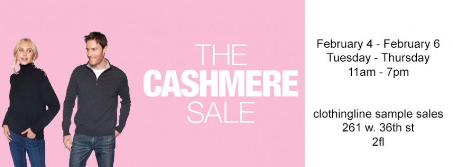 Clothingline's The Cashmere Sale