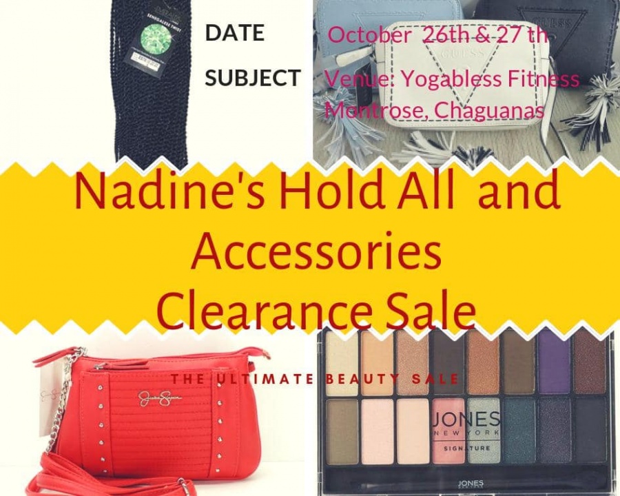 Nadine Hold All and Accessories Clearance Sale