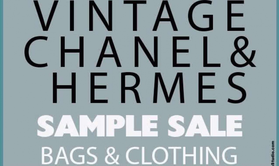 Vintage Chanel and Hermes Sample Sale