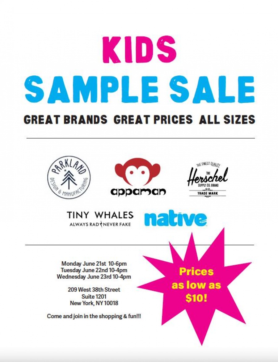 APPAMAN Kids' Sample Sale