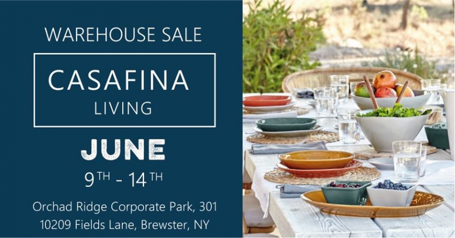 Casafina Living Summer Warehouse Sale
