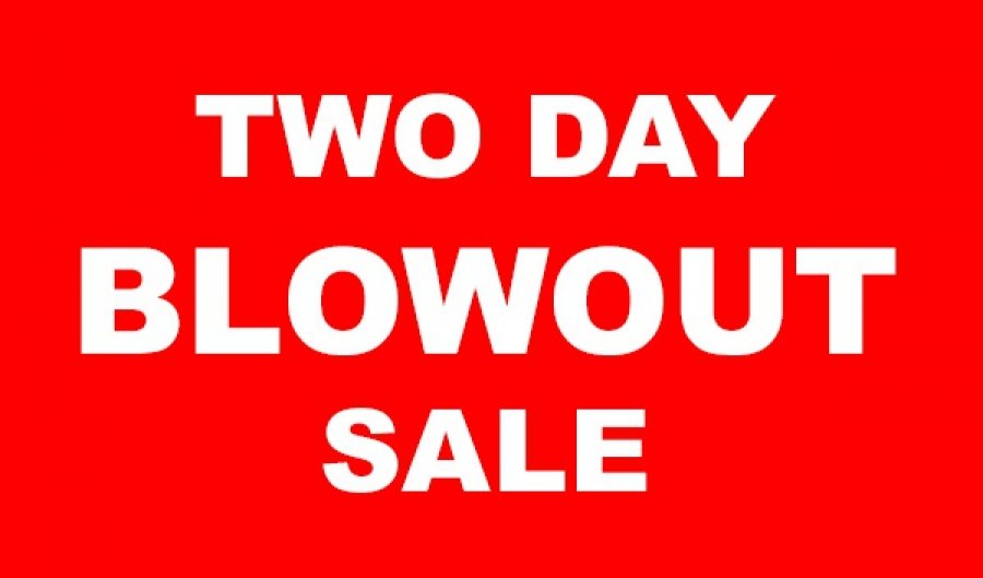 clothingline Two-Day Blowout Sale