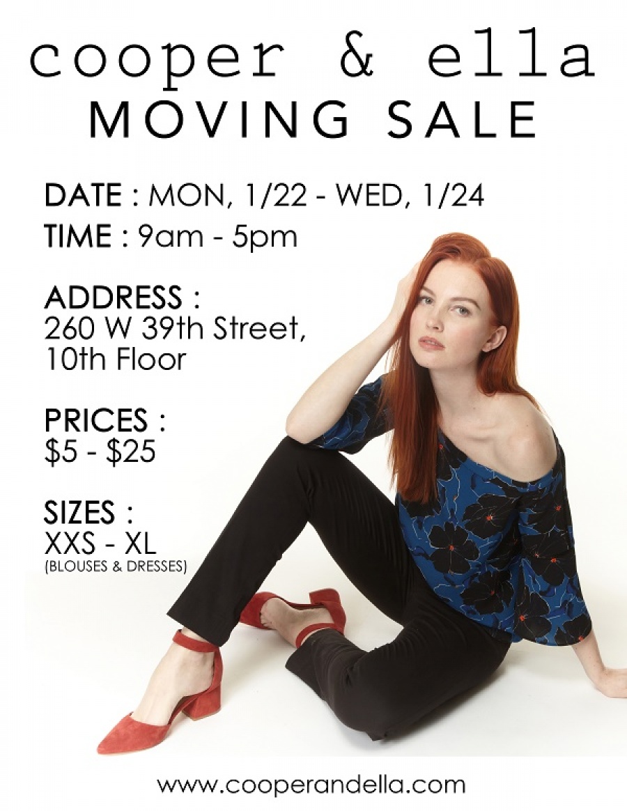 cooper and ella Moving Sale