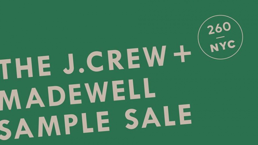  J. Crew and Madewell Sample Sale