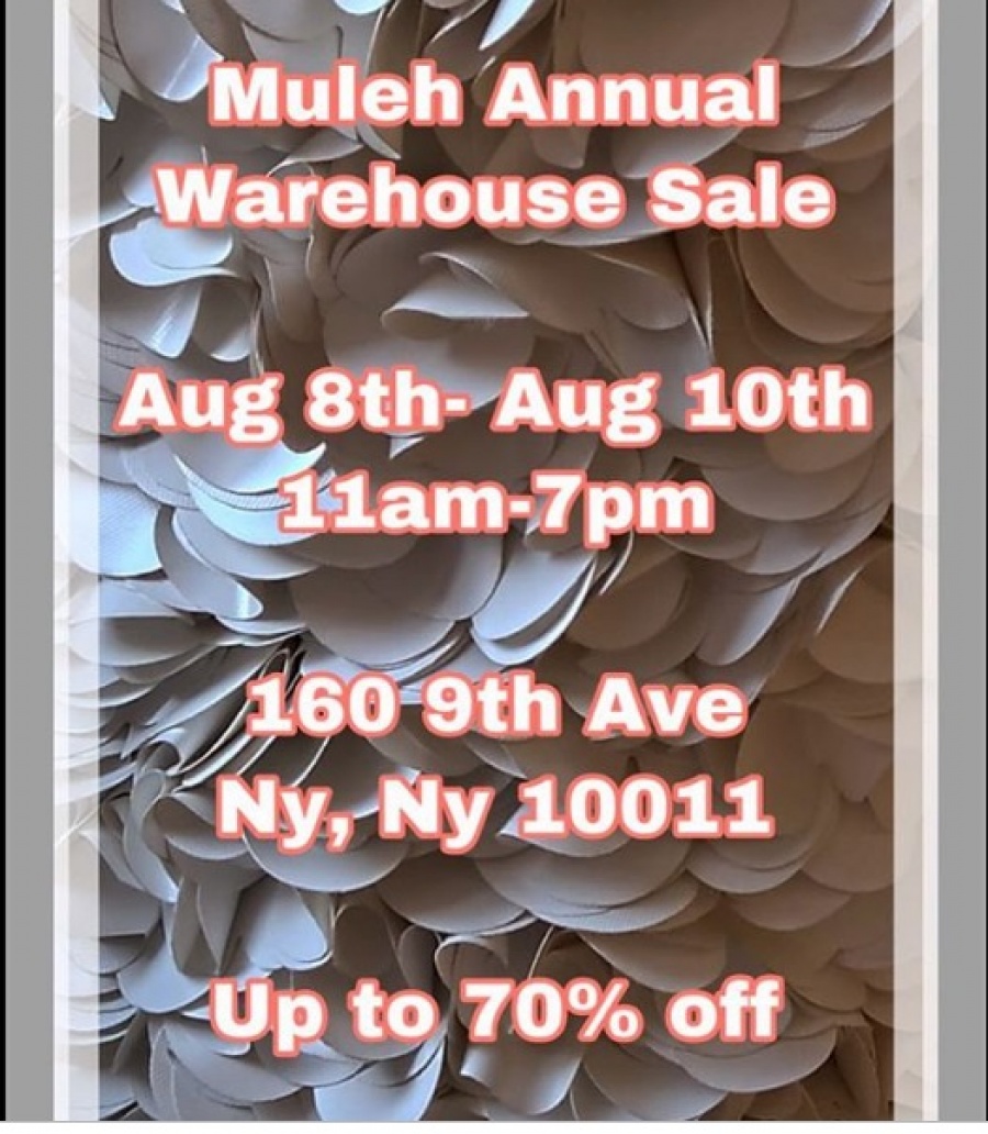 Muléh Annual Warehouse Sale