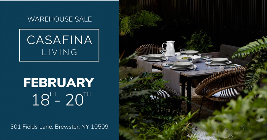 Casafina Living Warehouse Sale - February