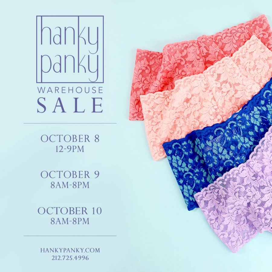 Hanky Panky Warehouse Sale