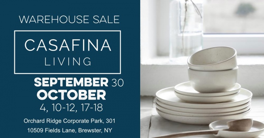 Casafina Living Fall Warehouse Sale