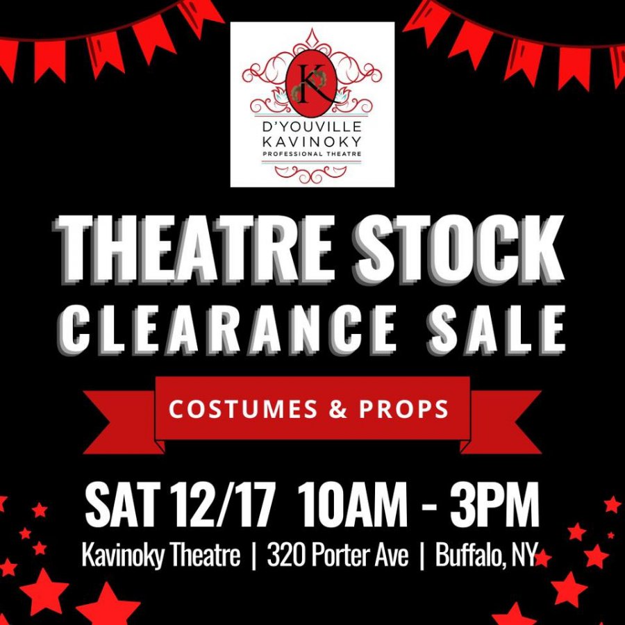 D'Youville Kavinoky Theatre Costume and Prop Clearance Sale