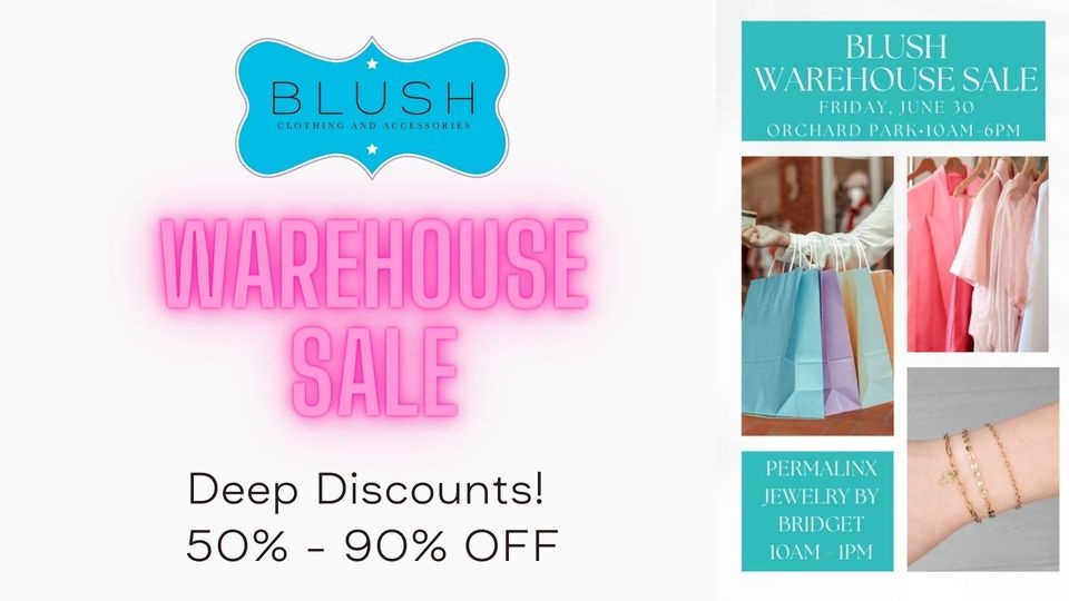 Blush Warehouse SALE