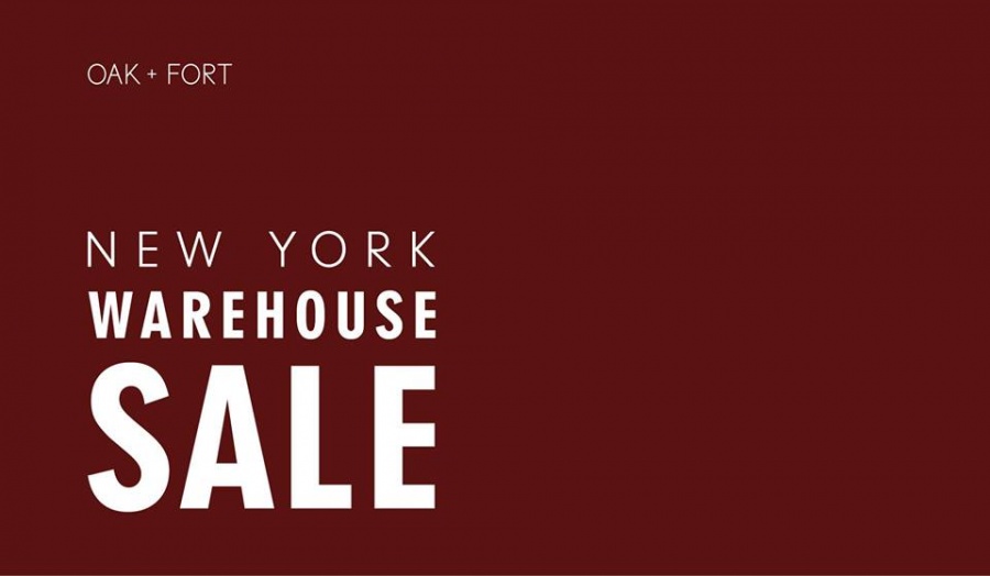OAK + FORT New York Warehouse Sale