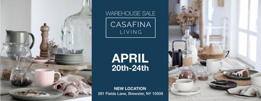 Casafina Living Spring Warehouse Sale
