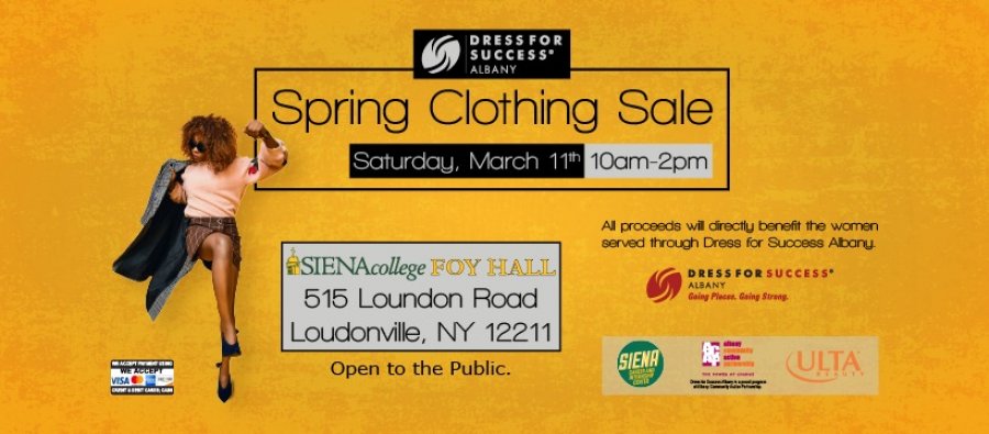Dress for Success Albany Spring Clothing Sale - Siena College