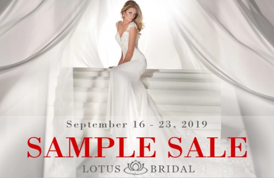 Lotus Bridal Sample Sale