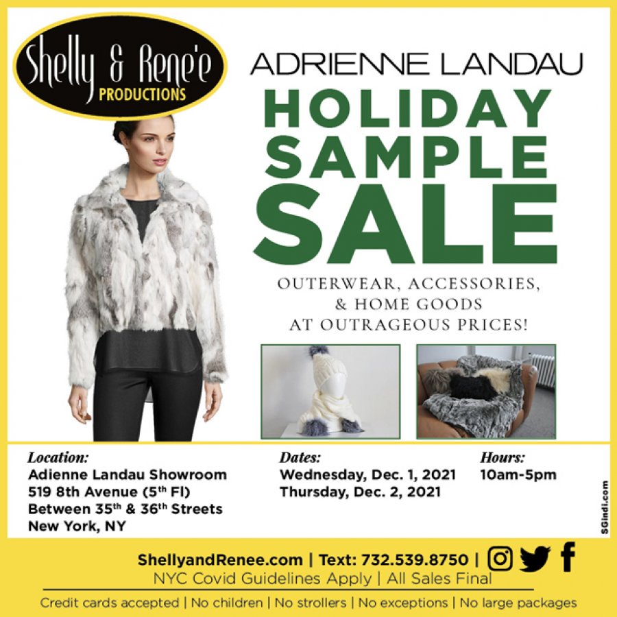 Adrienne Landau Holiday Sample Sale