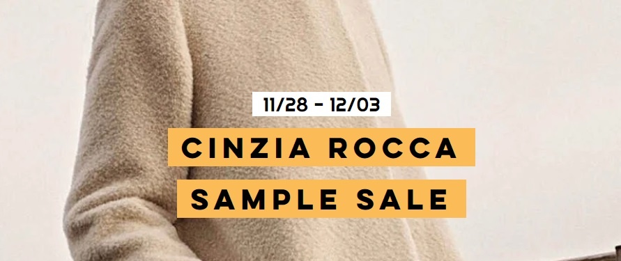 WeFashion Cinzia Rocca Sample Sale
