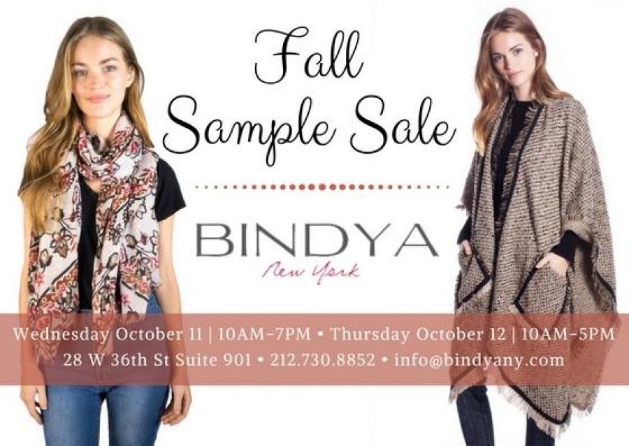 Bindya NY Sample Sale