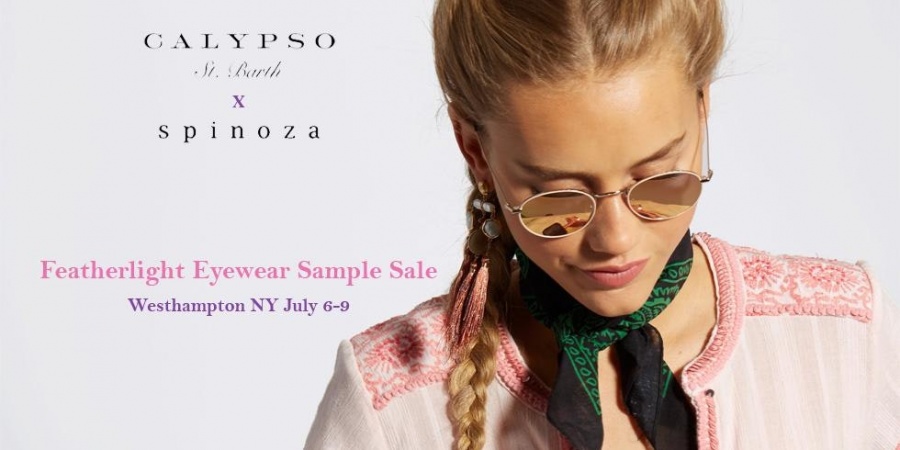 Calypso x Spinoza Eyewear Sample Sale (Westhampton)