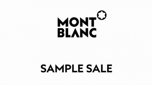 Montblanc Sample Sale