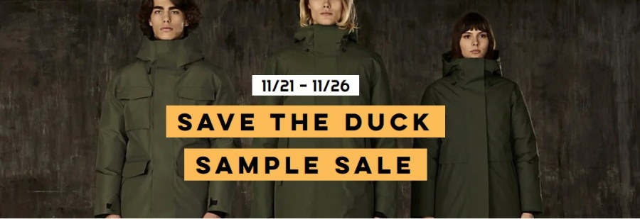 Save The Duck Sample Sale