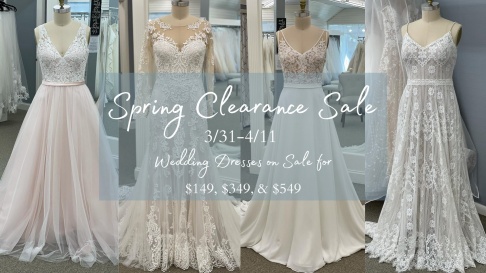 Two Hearts Bridal Spring Clearance Sale