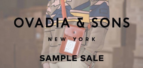 Ovadia and Sons Sample Sale