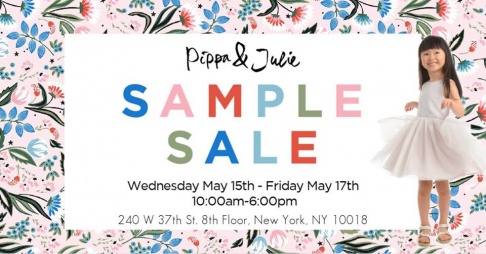 Pippa and Julie Sample Sale
