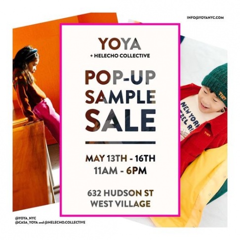 YOYA Pop-Up and Helecho Collective  Sample Sale