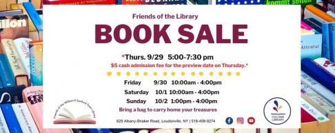 Friends of the William K. Sanford Library Book Sale