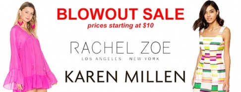 Rachel Zoe & Karen Millen Blowout Sale
