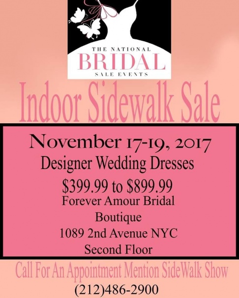 Forever Amour Bridal Sale