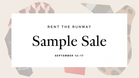 Rent The Runway Sample Sale