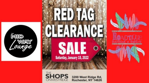 The Shops On West Ridge RED TAG CLEARANCE SALE