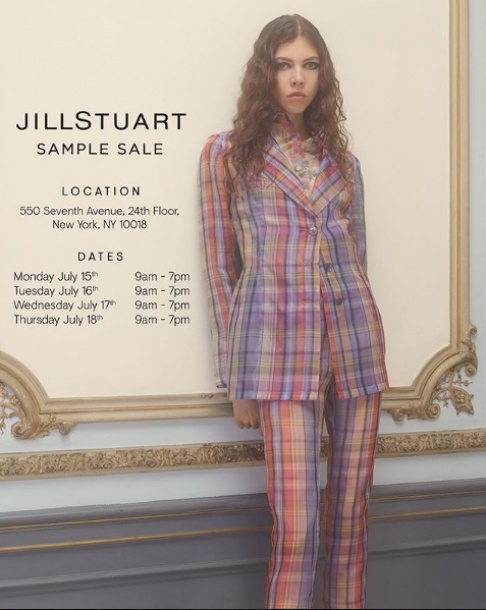 Jill Stuart Sample Sale