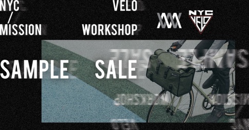 NYC Velo and Mission Workshop Sample Sale