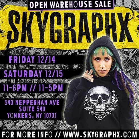 Skygraphx Warehouse Sale