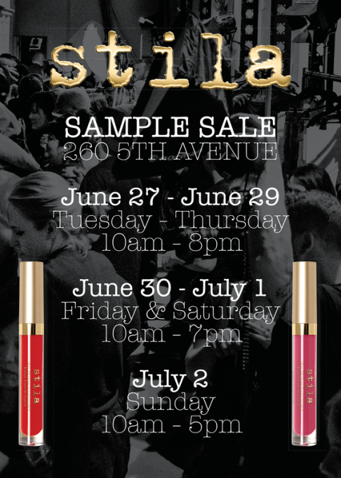 Tocca and Stila Sample Sale - 2