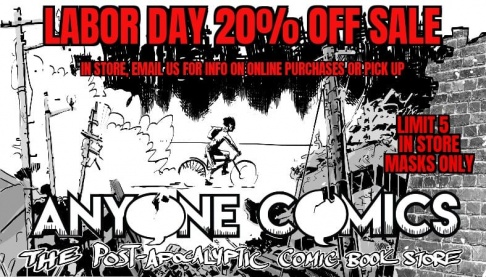 Anyone Comics Labor Day Sale
