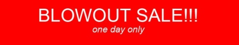 clothingline One Day Blowout Sale