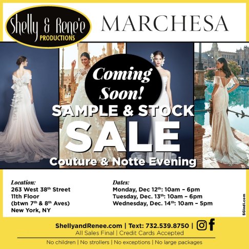 Marchesa Sample and Stock Sale - 2