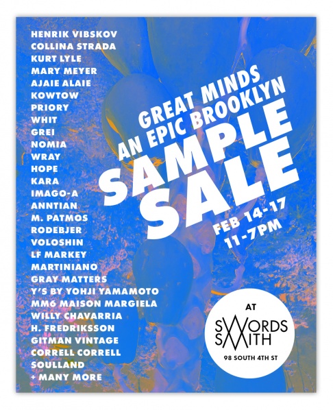Great Minds Sample Sale