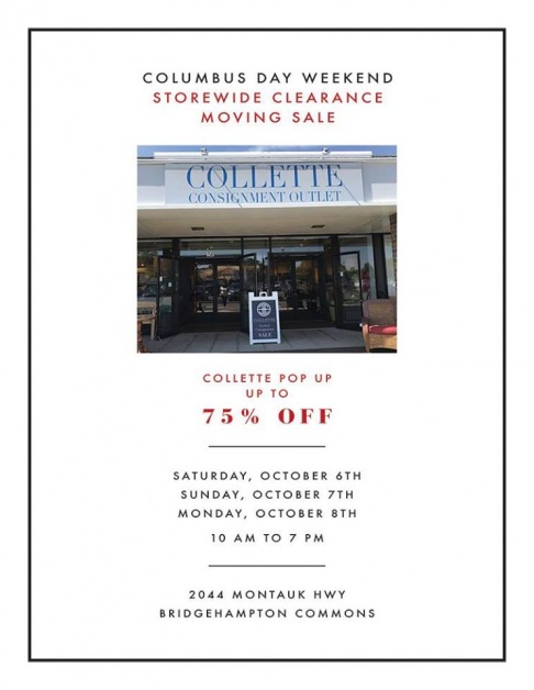 Collette Luxury Consignment Clearance Moving Sale