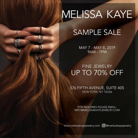 Melissa Kaye Sample Sale