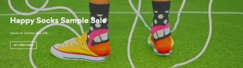 Happy Socks Sample Sale