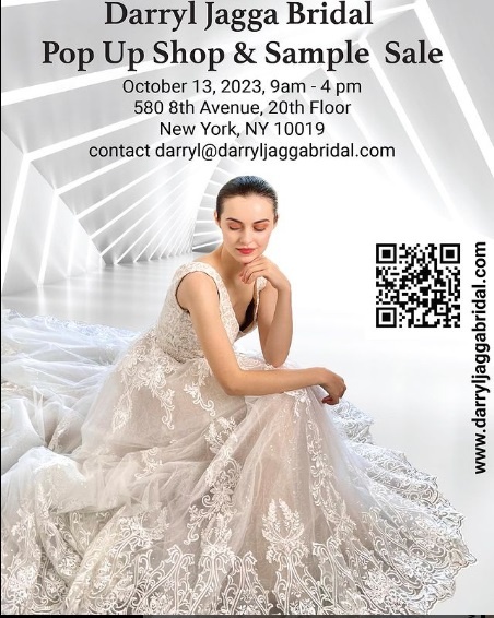 Darryl Jagga Bridal Sample Sale