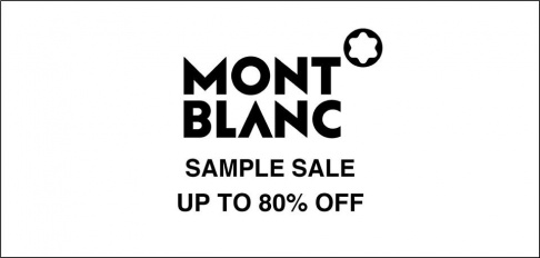 Montblanc Sample Sale