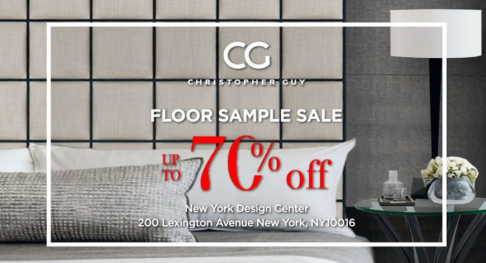 CHRISTOPHER GUY (Americas) NY Floor Sample Sale